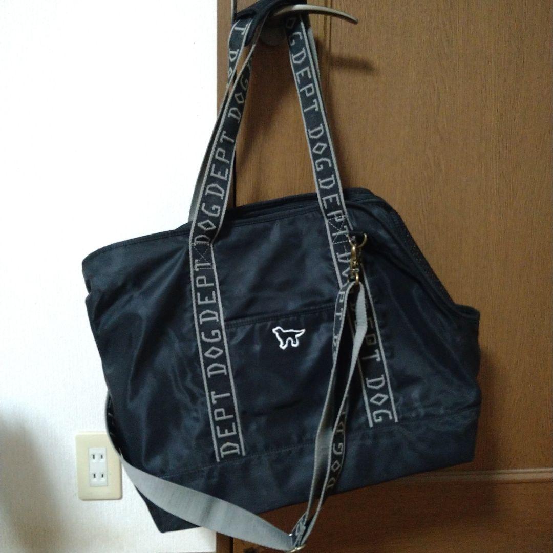 DOG DEPT キャリーバッグ ロゴ Lサイズ