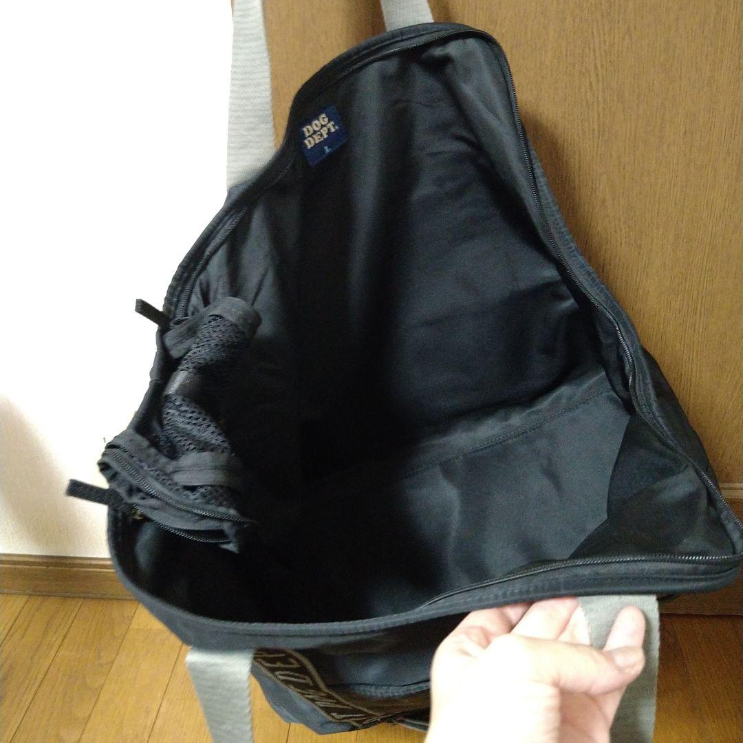 DOG DEPT キャリーバッグ ロゴ Lサイズ