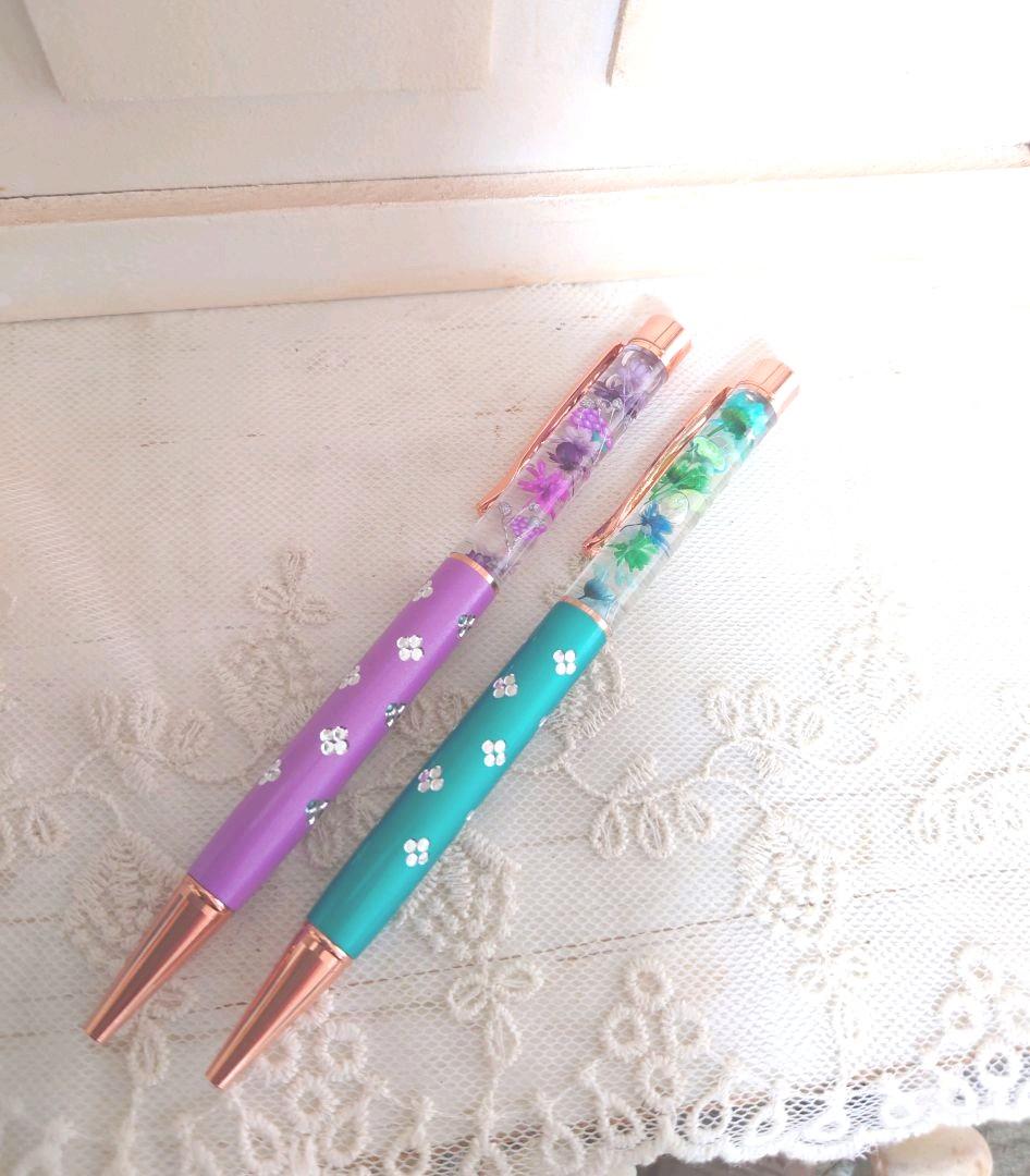 ハーバリウムボールペン2本set