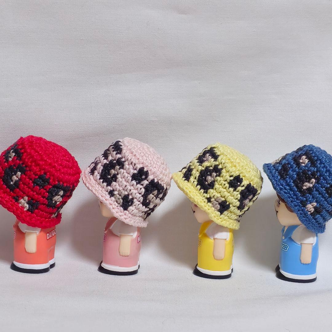 ハンドメイド　なにわ男子指人形　バケハ帽子　オーダー受付中