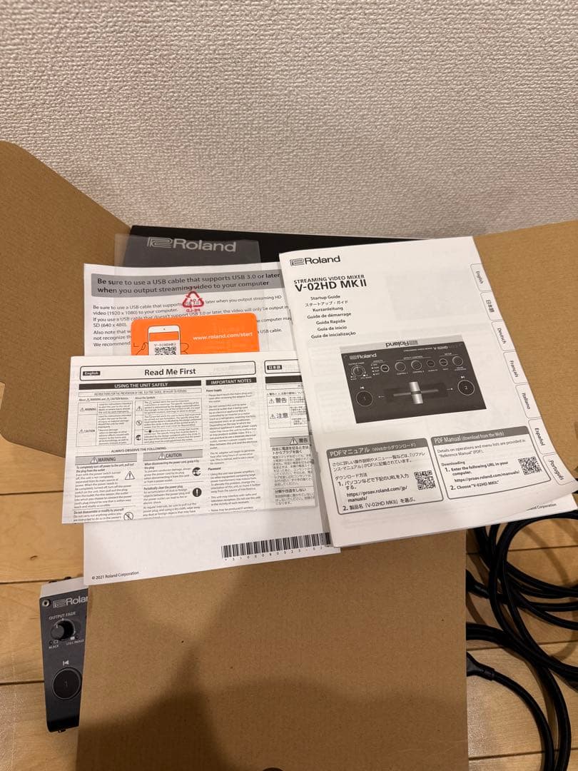 Roland V-02HD MK II ビデオミキサー