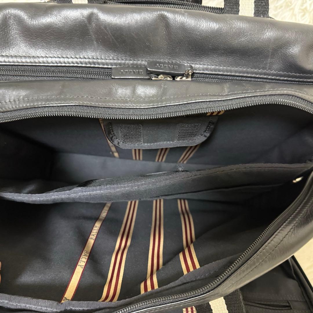 Bally レザーキャリーバック　トラベルバック　本革