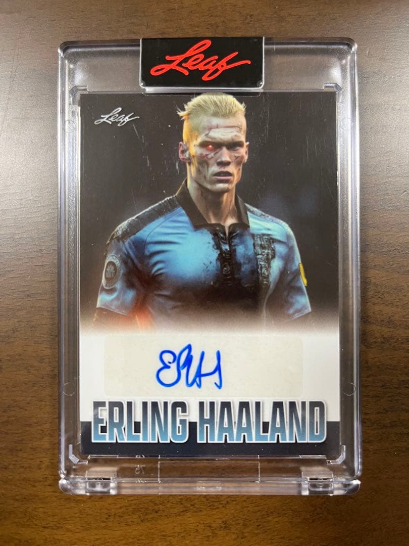 アーリング・ハーランド ✖️ターミネーター Leaf 直筆サインカード