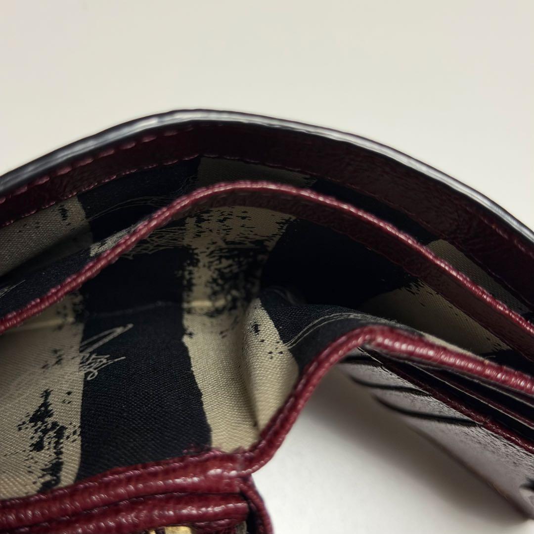 Vivienne Westwood バーガンディ 三つ折り財布