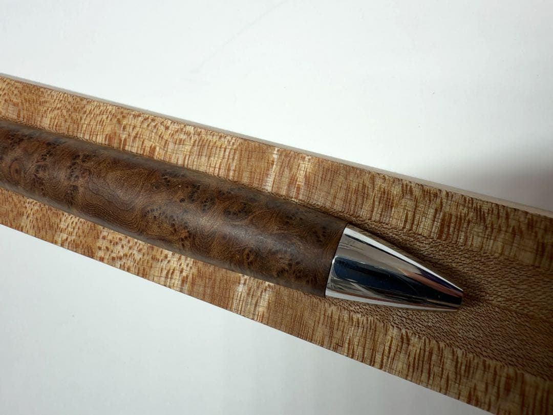 工房楔　杉　瘤杢　ルーチェペン　ボールペン　筆記具