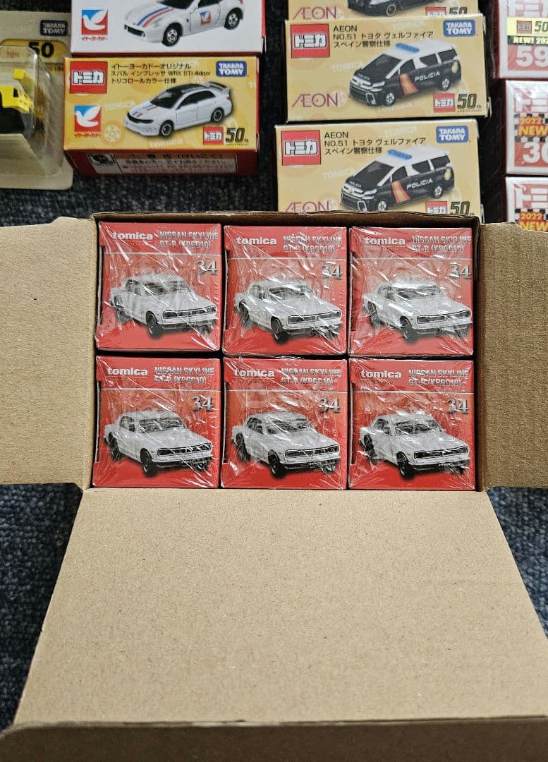 トミカ　まとめ売り　60台　初回　廃盤　輸出　発売記念仕様