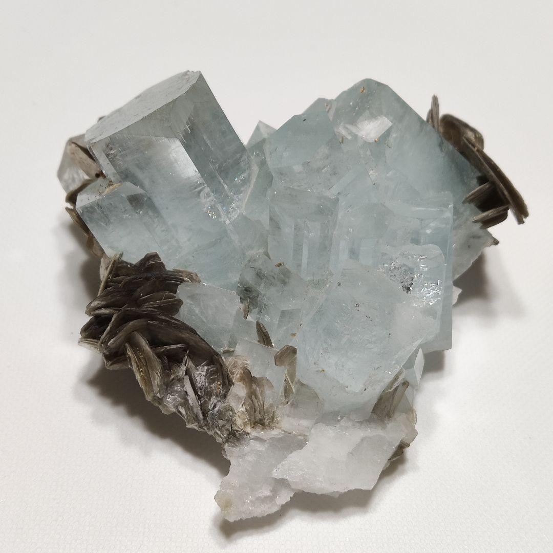 パワーストーン　天然石　アクアマリン　藍玉　原石　232g　No.309