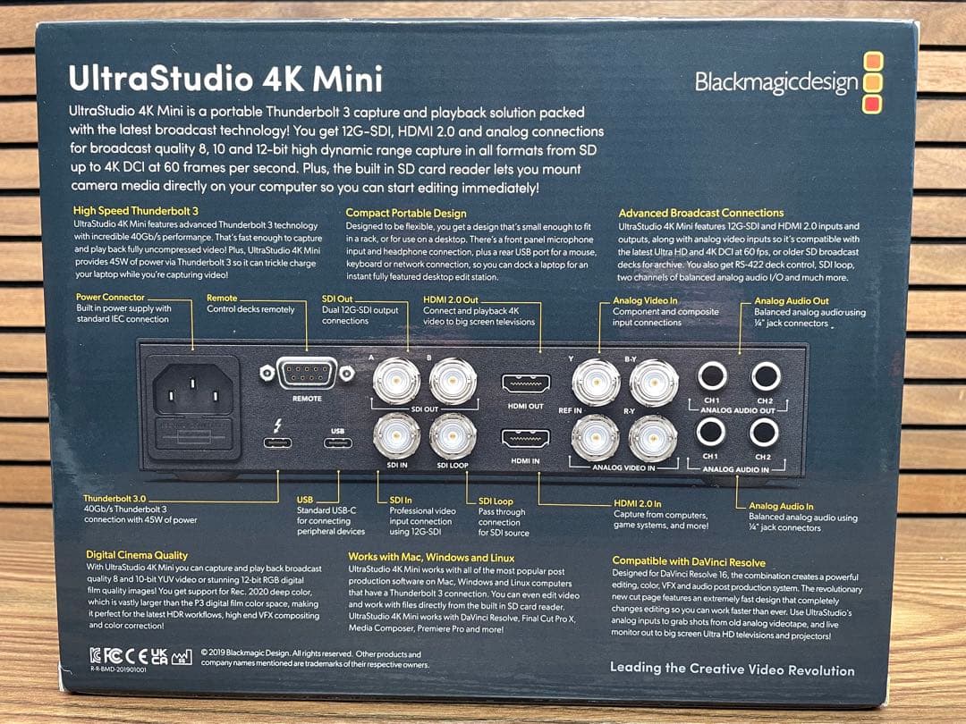 その他 Blackmagic UltraStudio 4K Mini