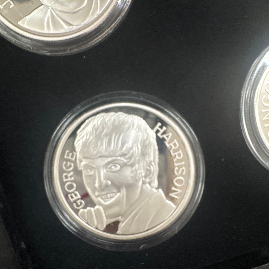 【限定品】THE BEATLES リミテッドエディション 記念硬貨セット