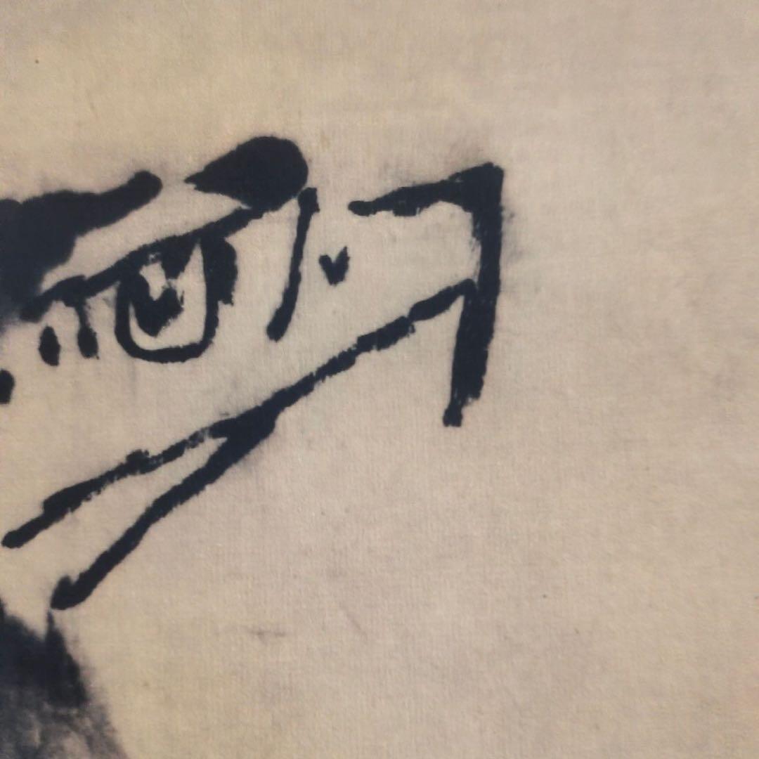 中国絵画 掛け軸 鷹図 水墨画 アート 壁掛け 書画 インテリア 装飾 中堂