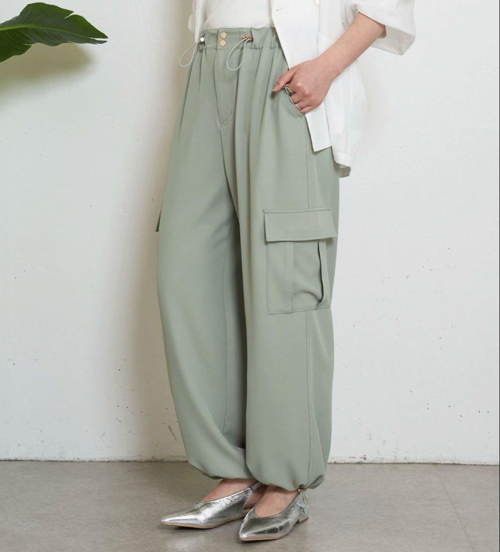 jena espace merveilleux◆トロミパラシュートパンツ