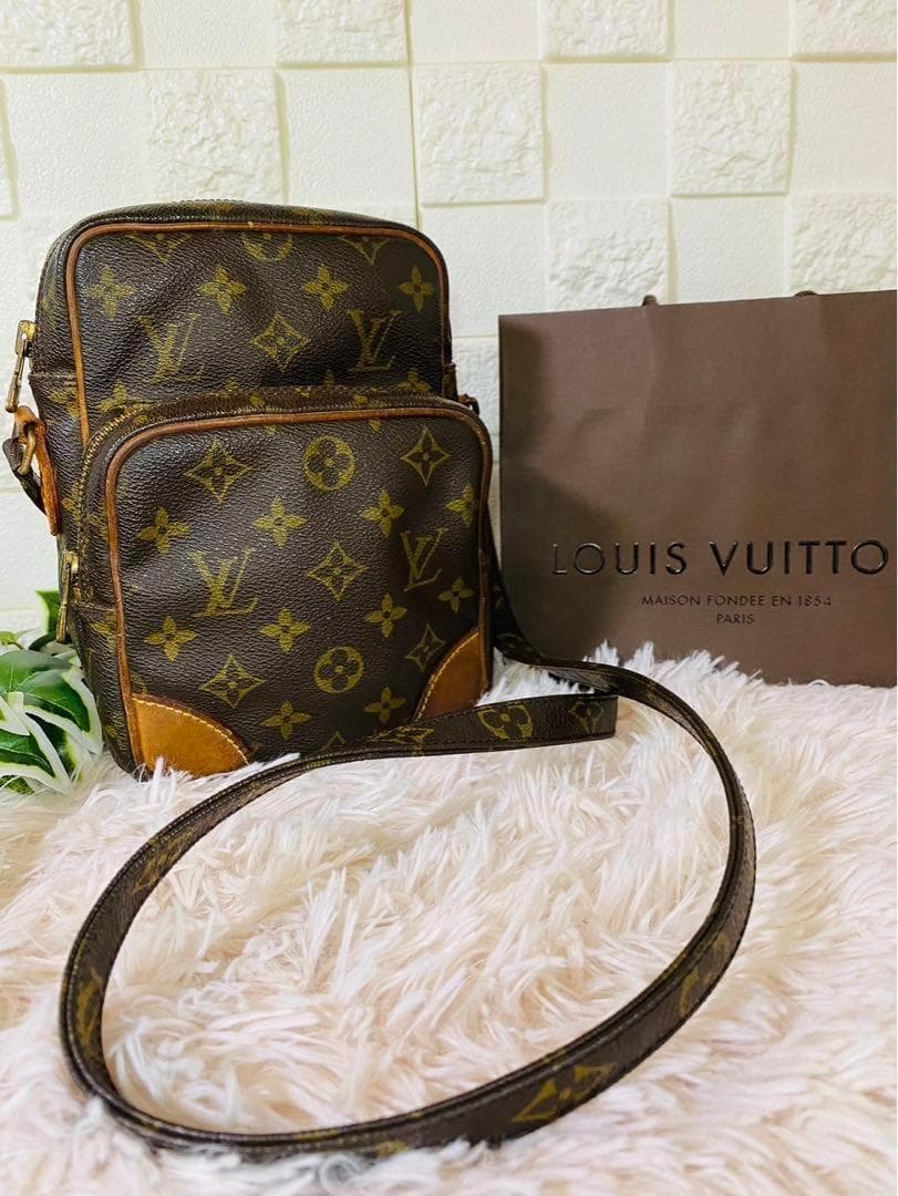 【良品】LOUIS VUITTON ルイヴィトン アマゾン ショルダーバッグ