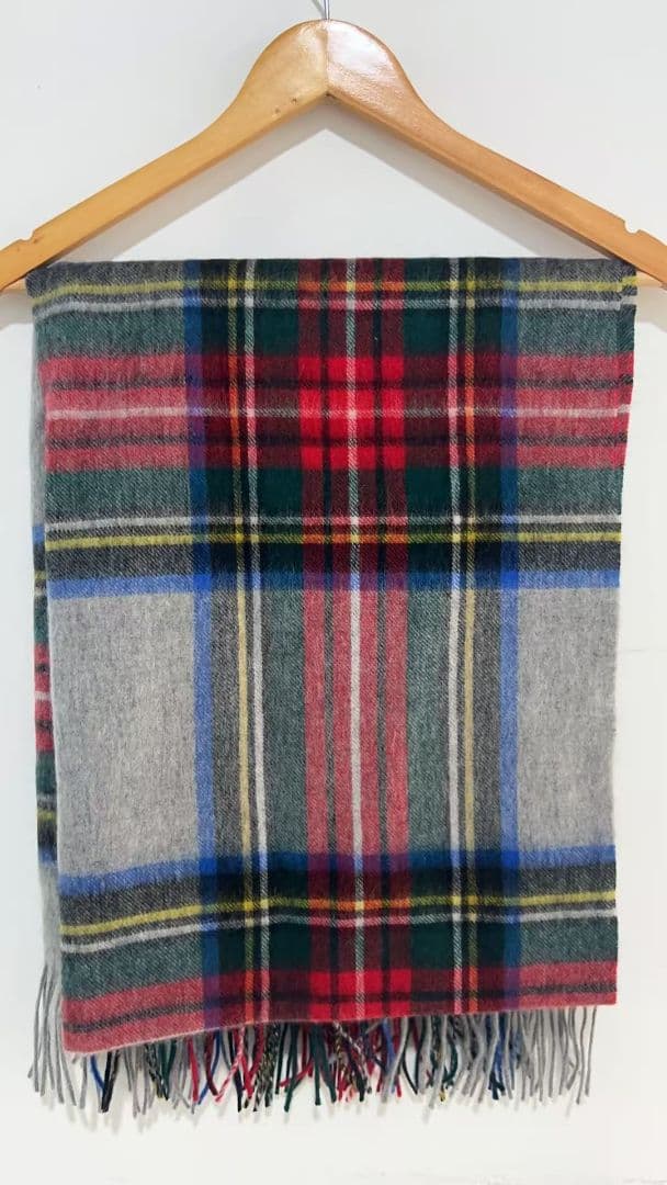 ジョンストンズ オブエルガン カシミヤ100％ 大判ストール #5