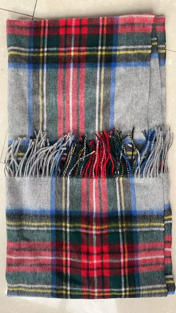 ジョンストンズ オブエルガン カシミヤ100％ 大判ストール #5