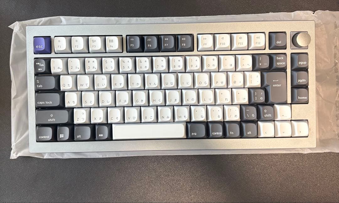 キーボード Keychron Q1 Pro 日本語配列 赤軸 シルバーグレー
