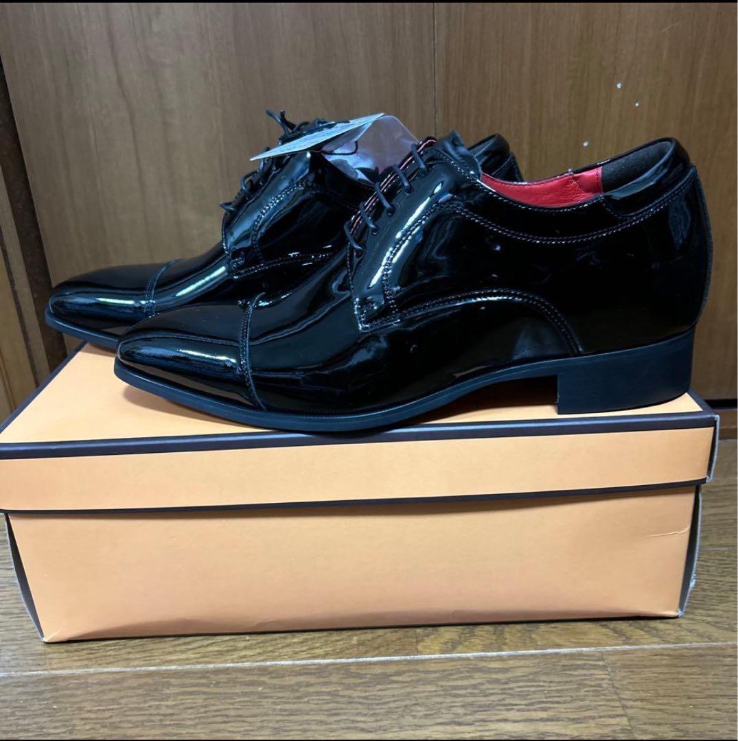 新品マドラスモデロビジネスシューズ25.5本革本皮靴革靴シークレット