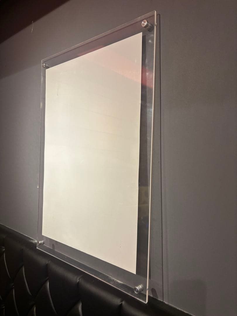 アクリル　ポスターフレーム　4セット