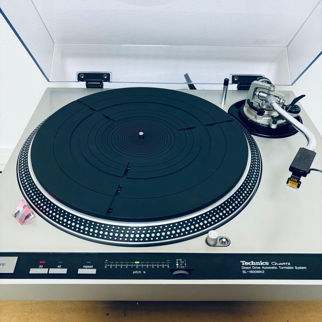 Technics SL-1600MK2 ELAC D455-E カートリッジ付