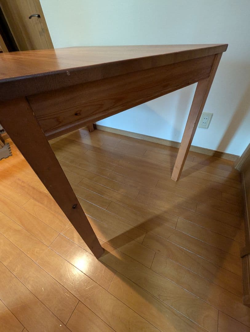 《送料込》IKEA ヨックモック 木製 テーブル ダイニング 机 食卓