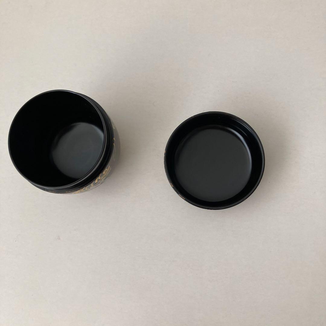 茶道具 光琳　水葵蒔絵棗