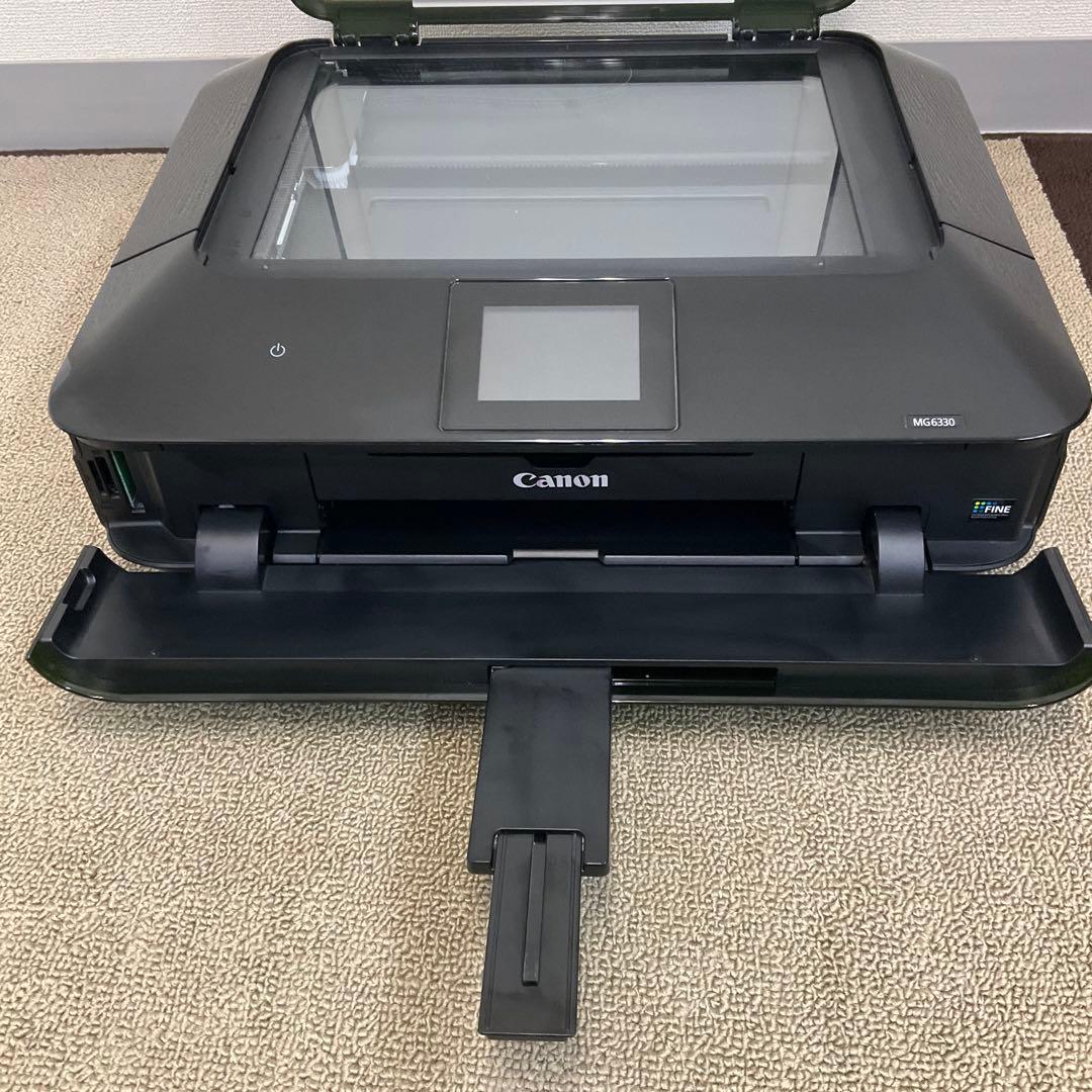 Canon MG6330 インクジェットプリンター ブラック 2500枚以下