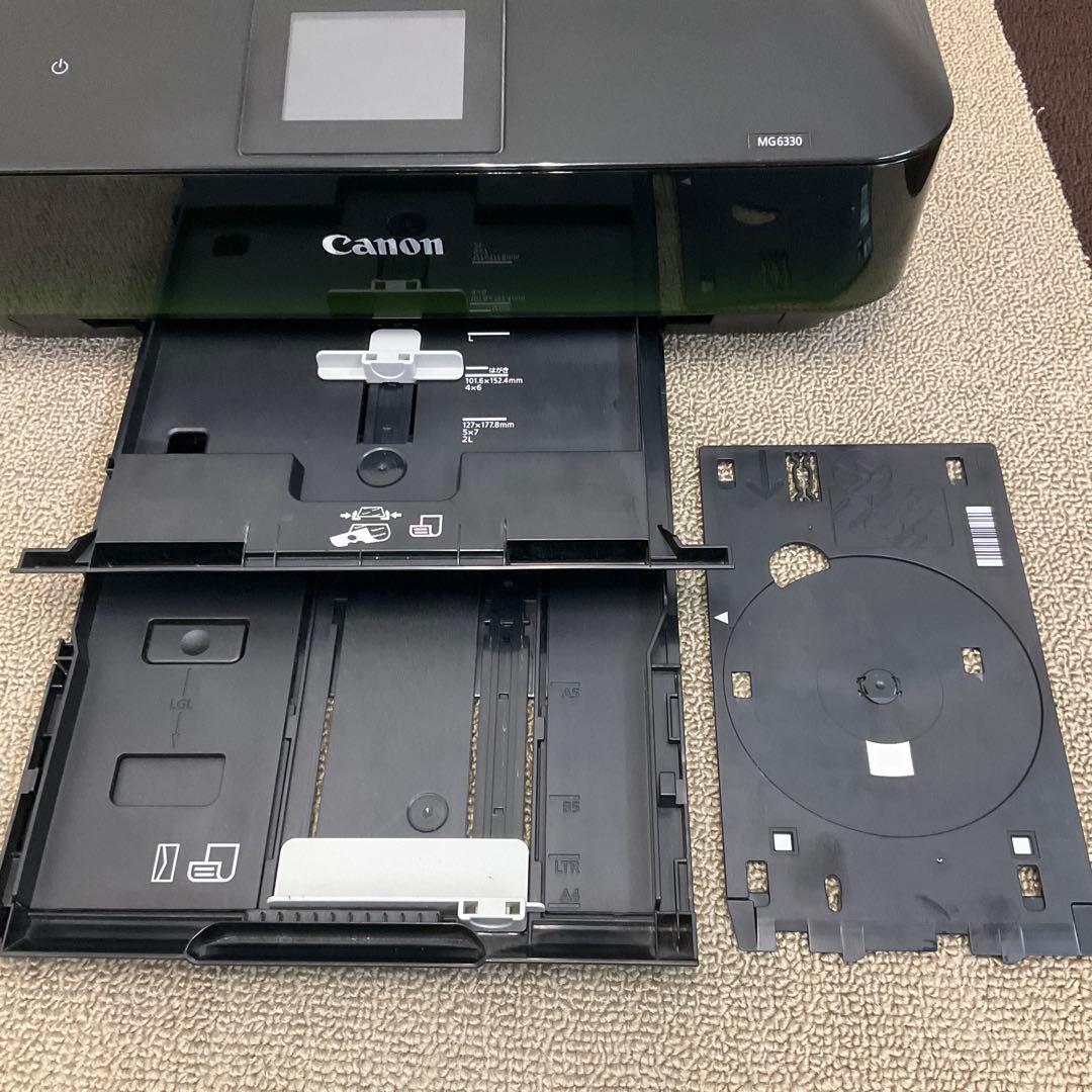 Canon MG6330 インクジェットプリンター ブラック 2500枚以下