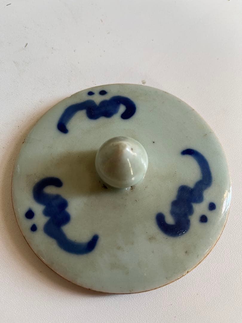 中国美術　蓋物　飾壺　花瓶　清　新渡　煎茶飾