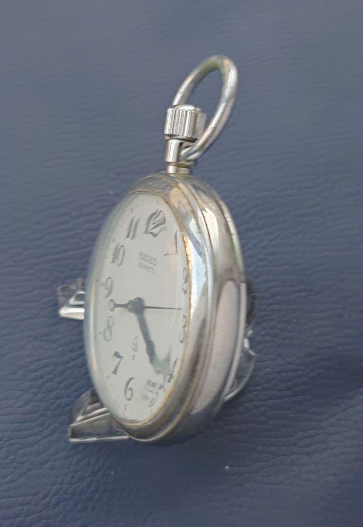 【稼働】東海道新幹線開業20周年刻印あり セイコーSEIKO 鉄道時計 懐中時計