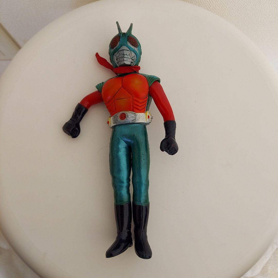 【連休特価】仮面ライダー　スカイライダー　ソフビ人形・面取れ約19㎝