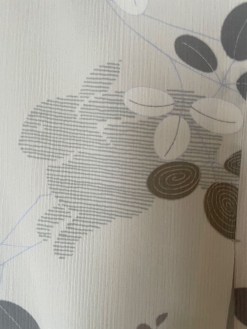 撫松庵浴衣　とび兎と萩の花(下駄付き)