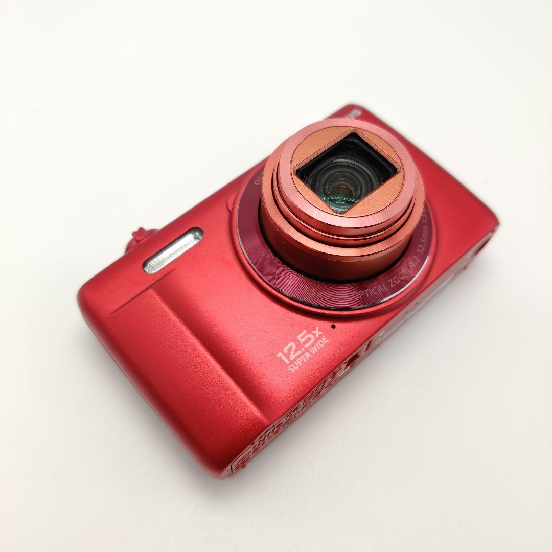 【やや訳あり】 OLYMPUS コンデジ STYLUS VR-370 RED
