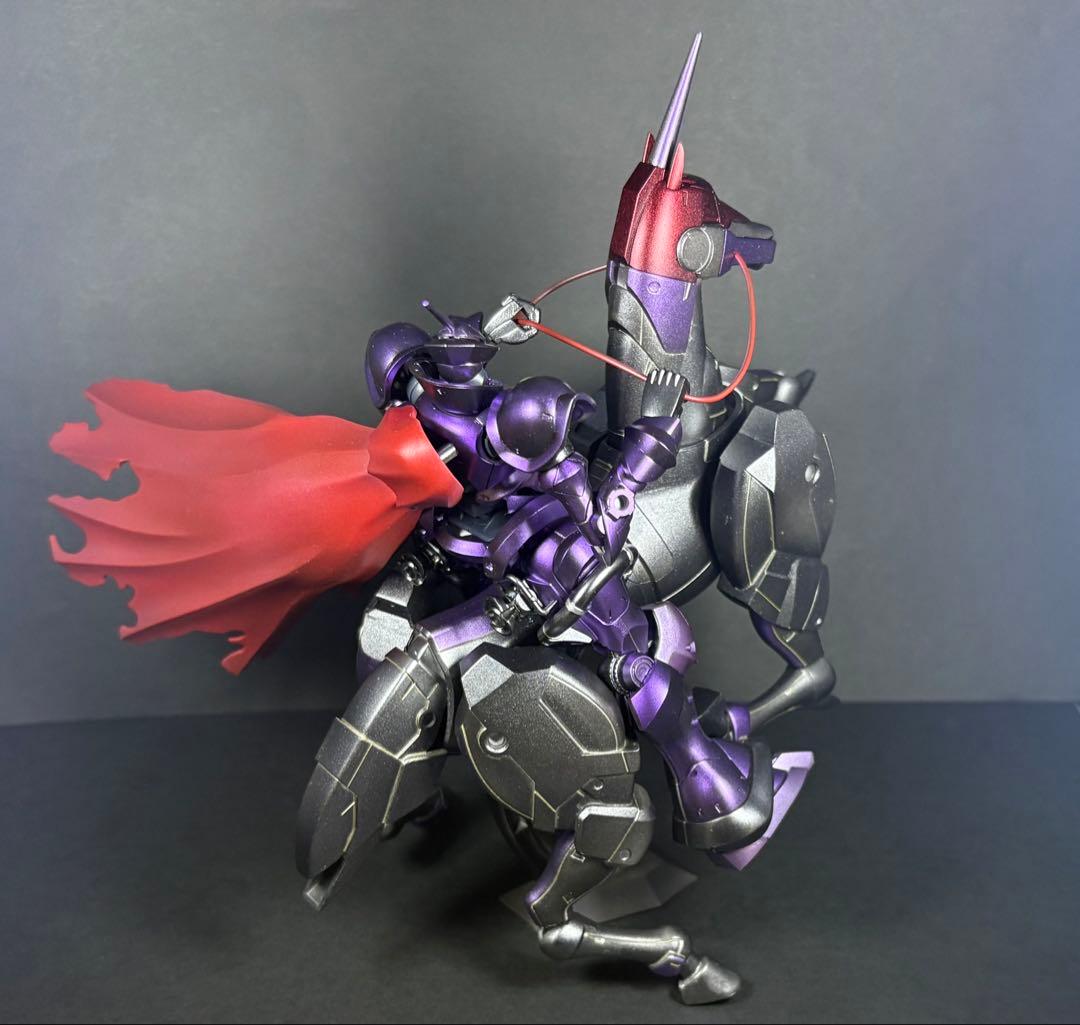 エグザベ専用ギャン×風雲再起　 ミキシング　全塗装完成品