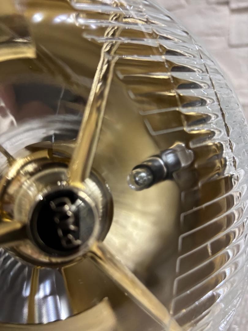 新品 スリーポイント P700 ヘッドライト ゴールド ルーカス 7インチ