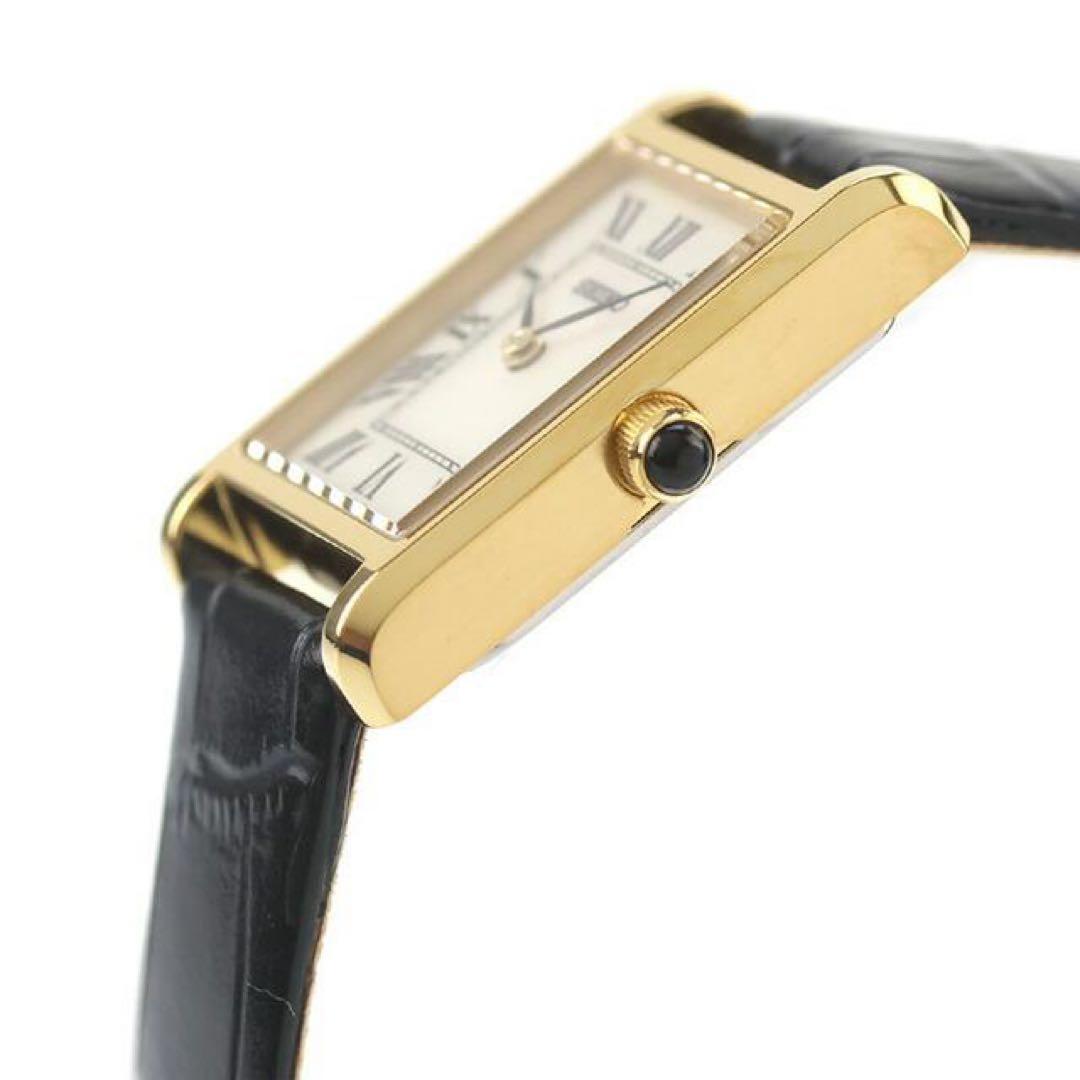 セイコー　ナノユニバース　SSEH026 ブラック　ゴールド　腕時計