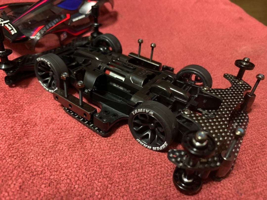 タミヤ ミニ四駆 トライゲイルブラックスペシャル カスタム