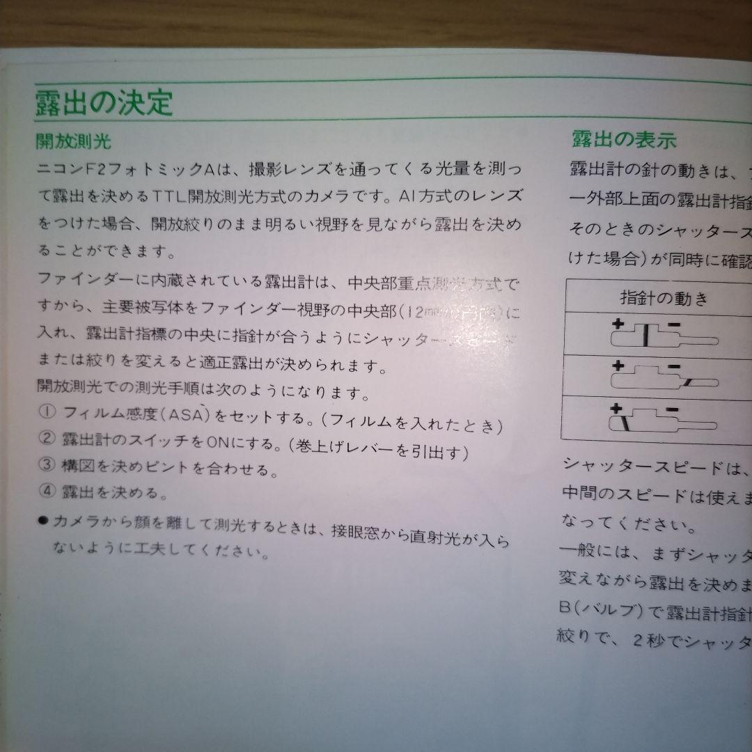 Nikon ニコン F2　フォトミックA モータードライブのセット　取説つき