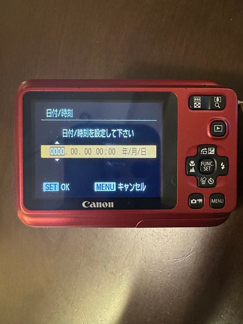 Canon PowerShot A495 赤