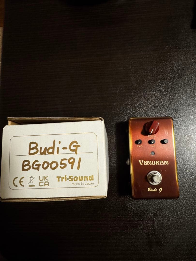 VEMURAM Budi G ギターエフェクター
