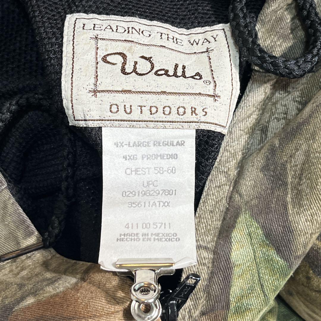 りんご様90s ウォールズ リアルツリー柄 アクティブジャケット 4XL7541