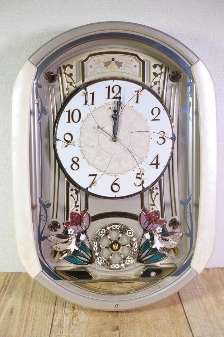 SEIKO ウェーブシンフォニー 電波からくり時計　RE567G