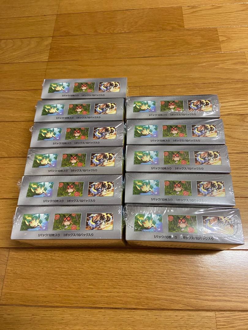 ポケモンカード　テラスタルフェス　11ボックス　シュリンクあり