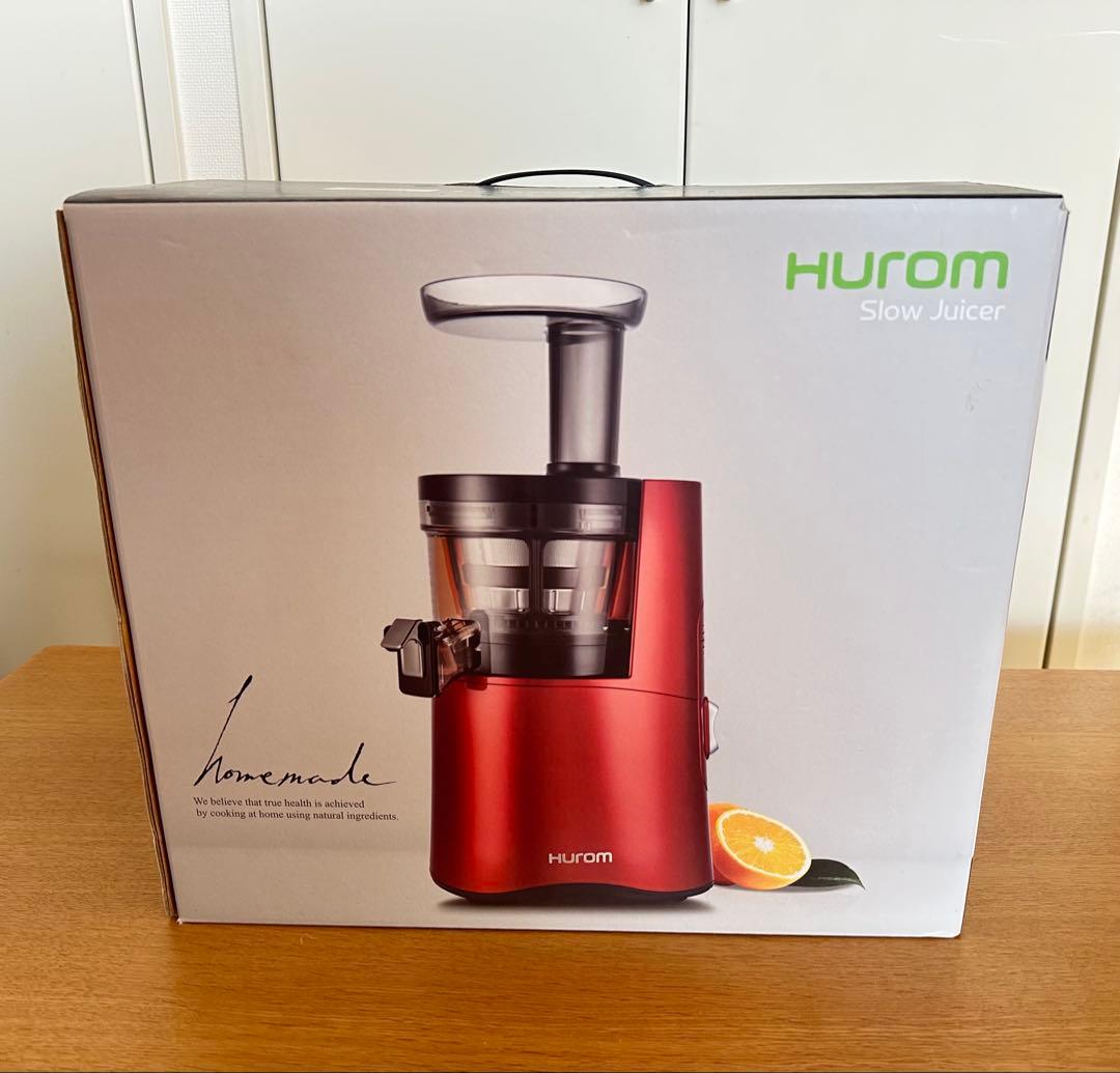 【美品】Hurom ヒューロム スロージューサー H-AA-WWA17 ホワイト