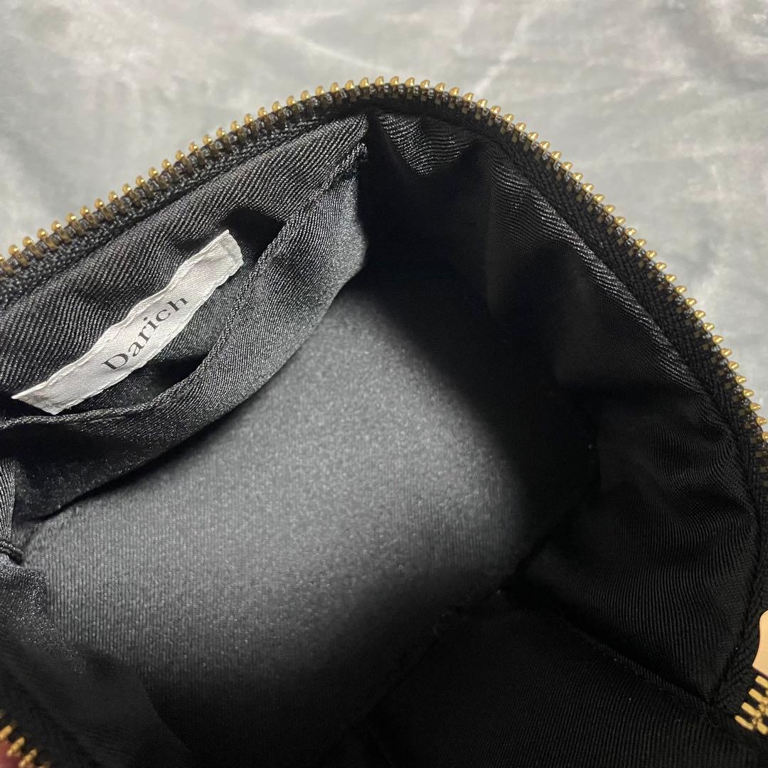 エル　　ダーリッチ バニティバッグ キルティングスクエアミニバッグ MIX