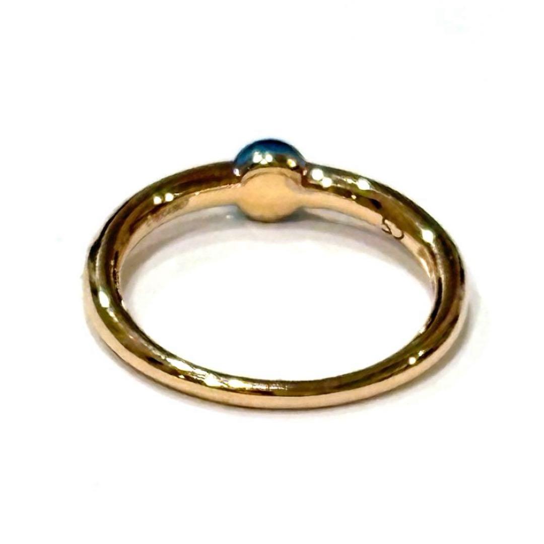 POMELLATO マーマノンマーマ #52 ブルートパーズ×ダイヤ 750