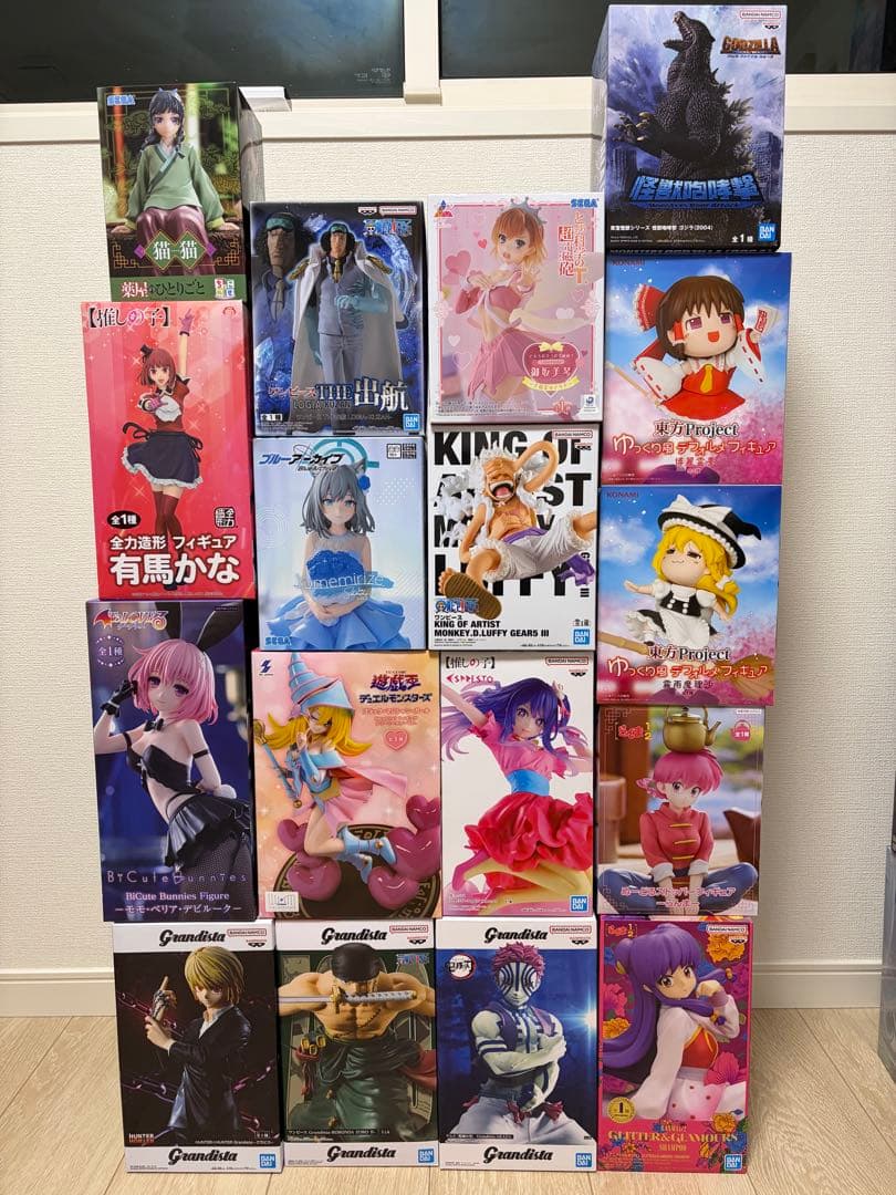 アニメキャラクター プライズフィギュア組み合わせ 17体セット