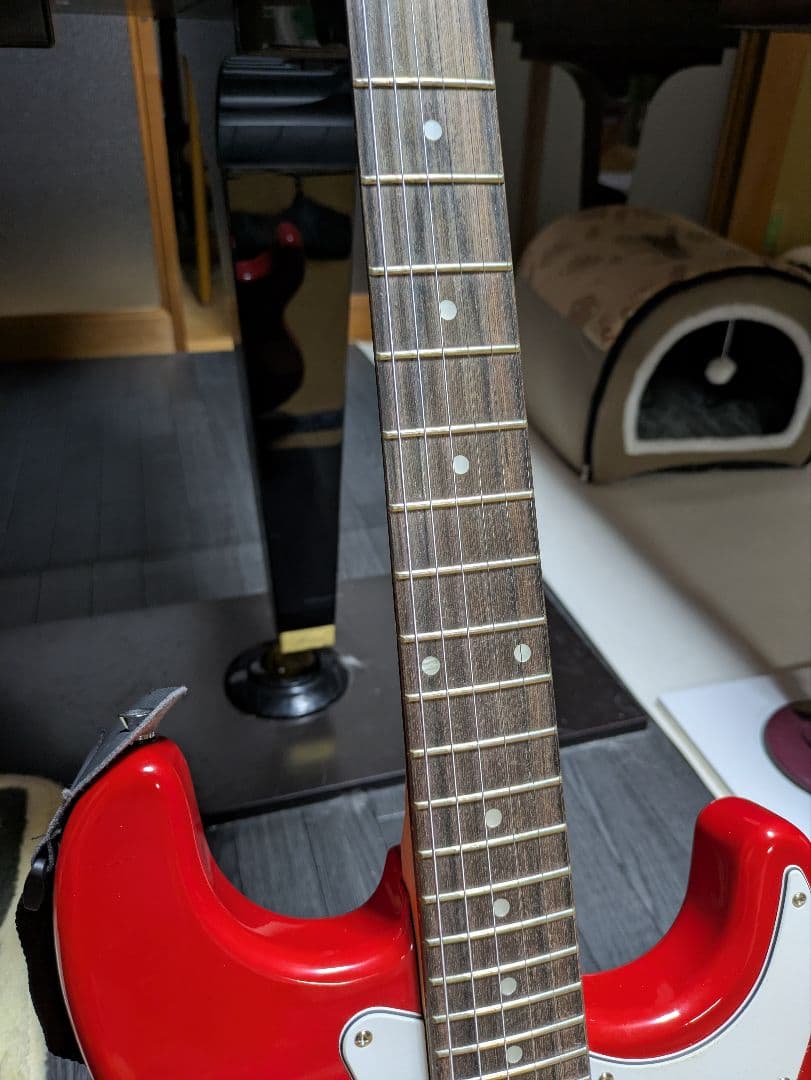 ロックジャム　Rock JAM　エレキギター レッド