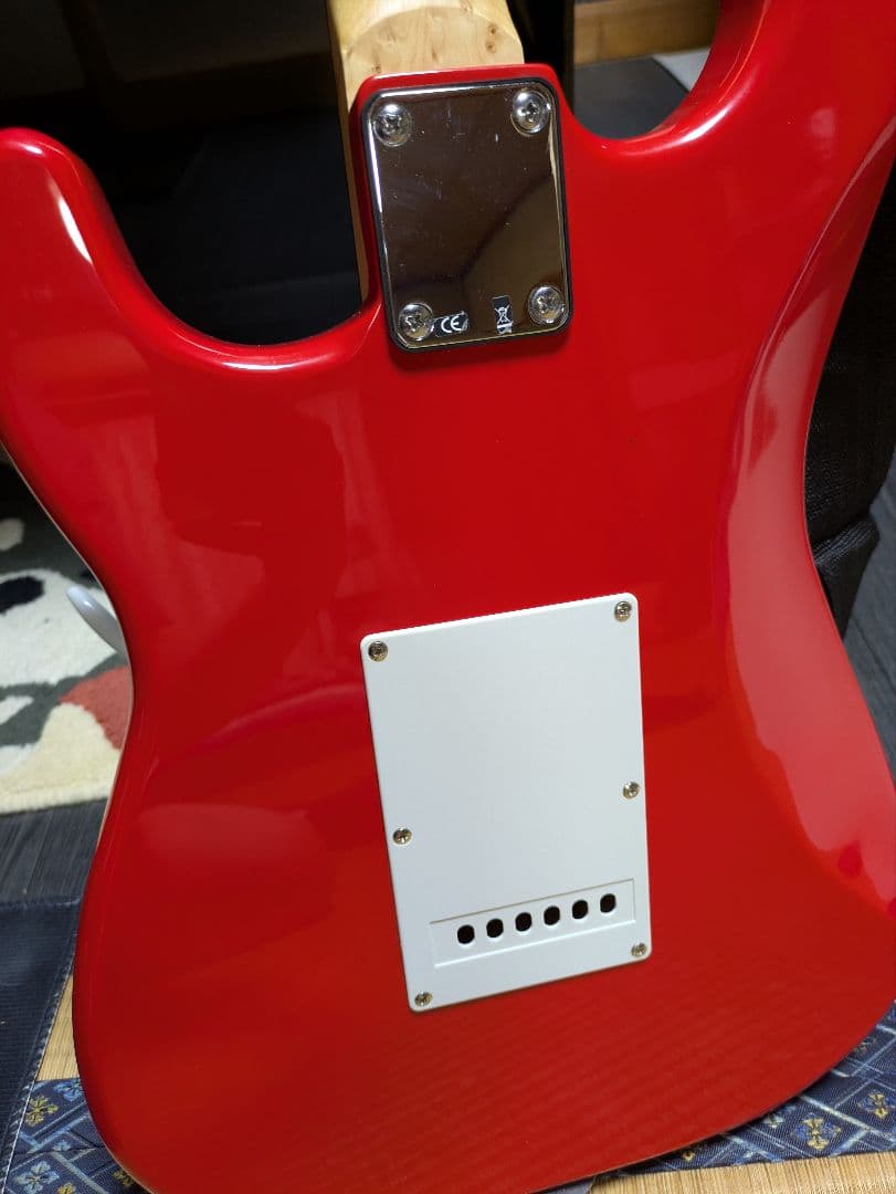 ロックジャム　Rock JAM　エレキギター レッド