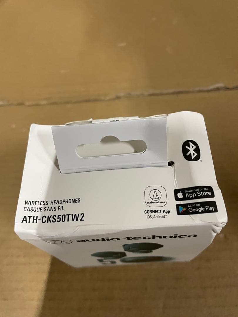 audio-technica CKS50TW2 ワイヤレスイヤホン　グリーン