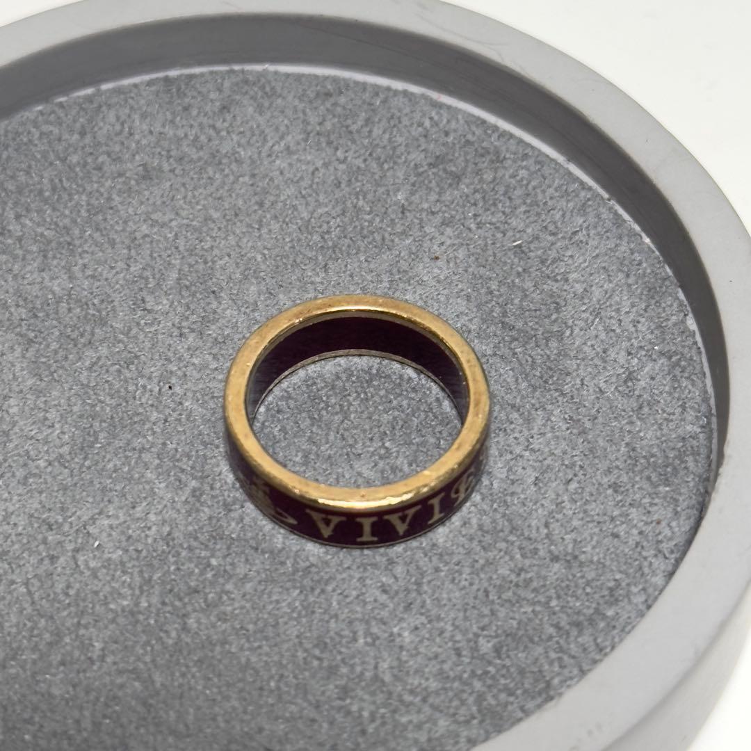 Vivienne Westwood コンジットストリートリング ボルドー