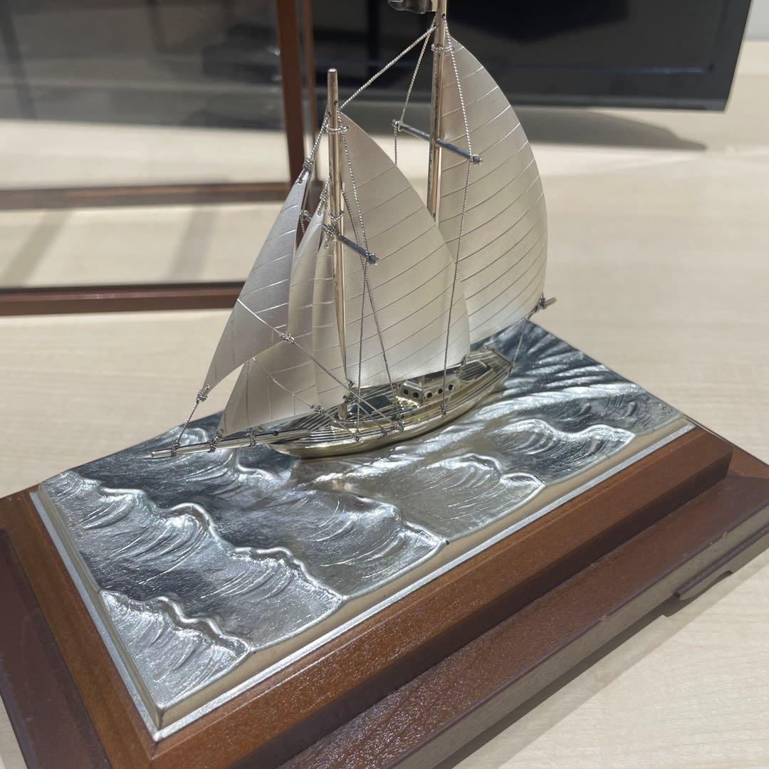 工芸品 SILVER YACHT 985 TAKEHIKO